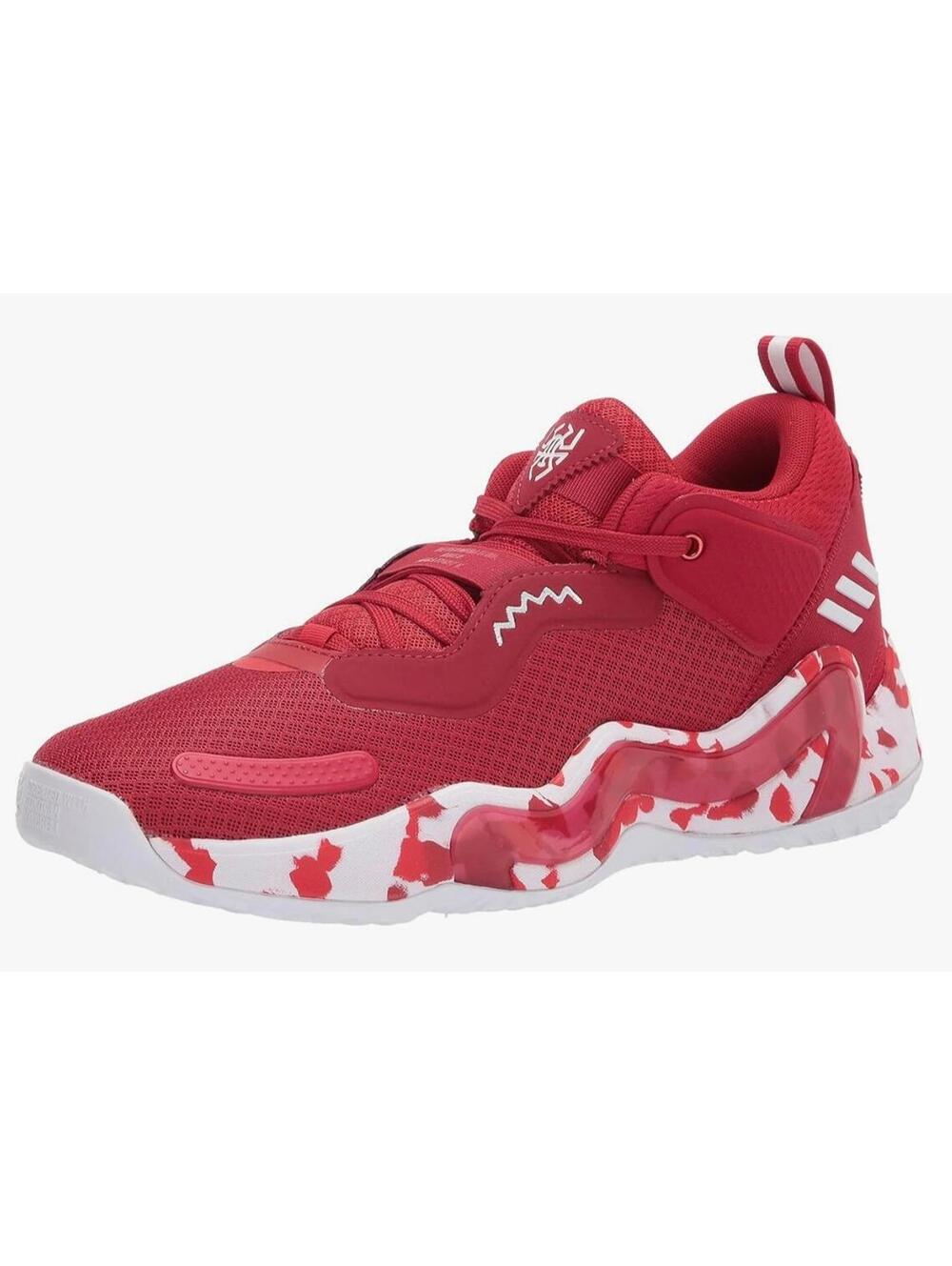 Adidas Dropset Men's Trainer Donovan Mitchell Issue 3 Size 14  Red/White